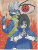 Kakashi a Sasuke